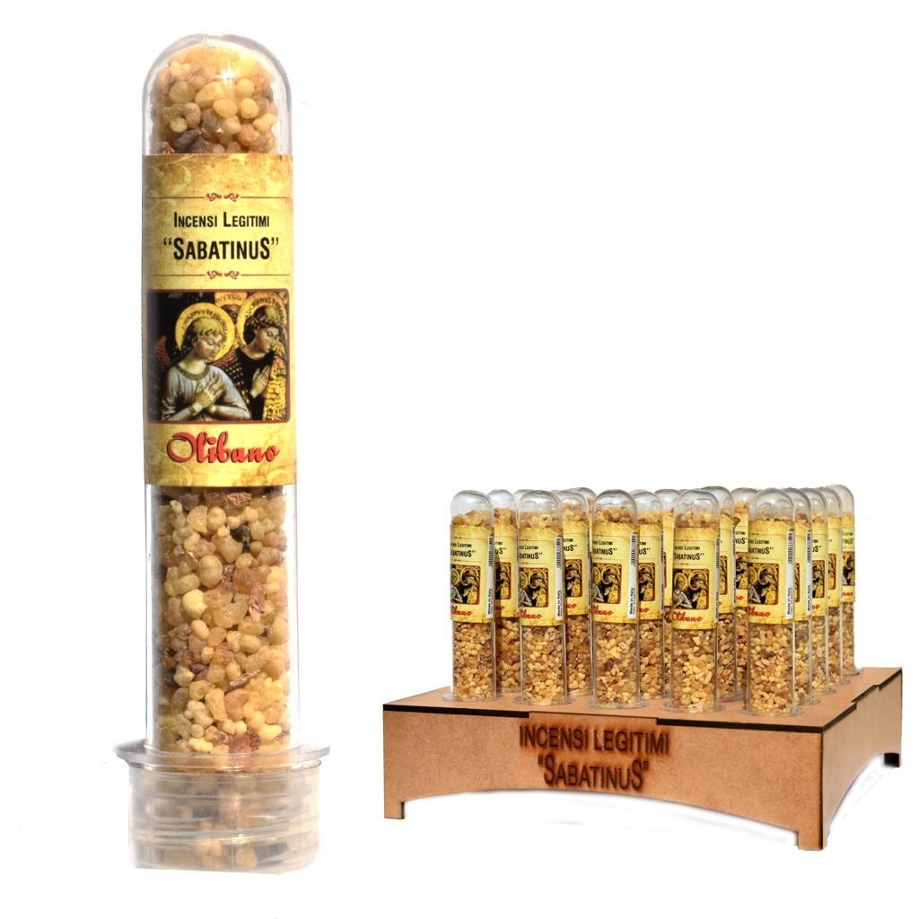 Incenso Sabatinus Importado Olíbano Frankincense Tubete 01 Unidade com 23 Gramas 33753